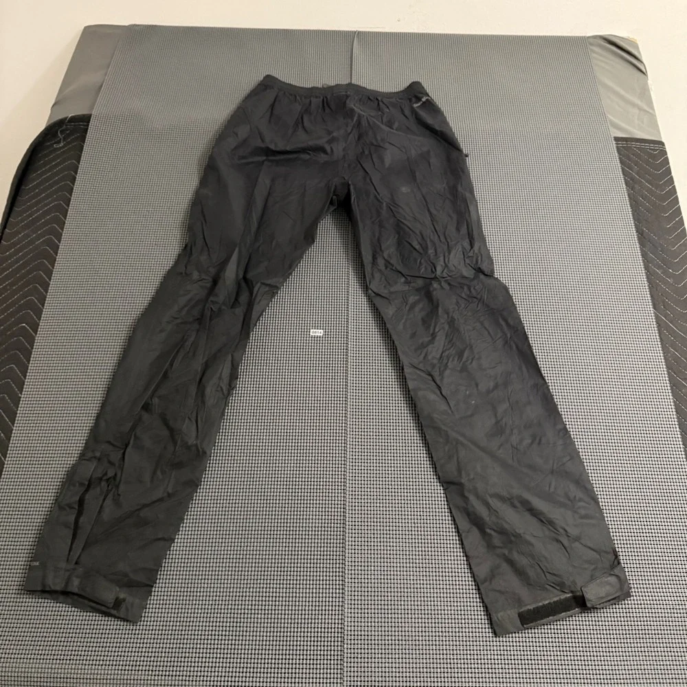 Eddie Bauer WeatherEdge Rain Pants Womens XS Black Ripstop Hiking Waterproof - Picture 4 of 7